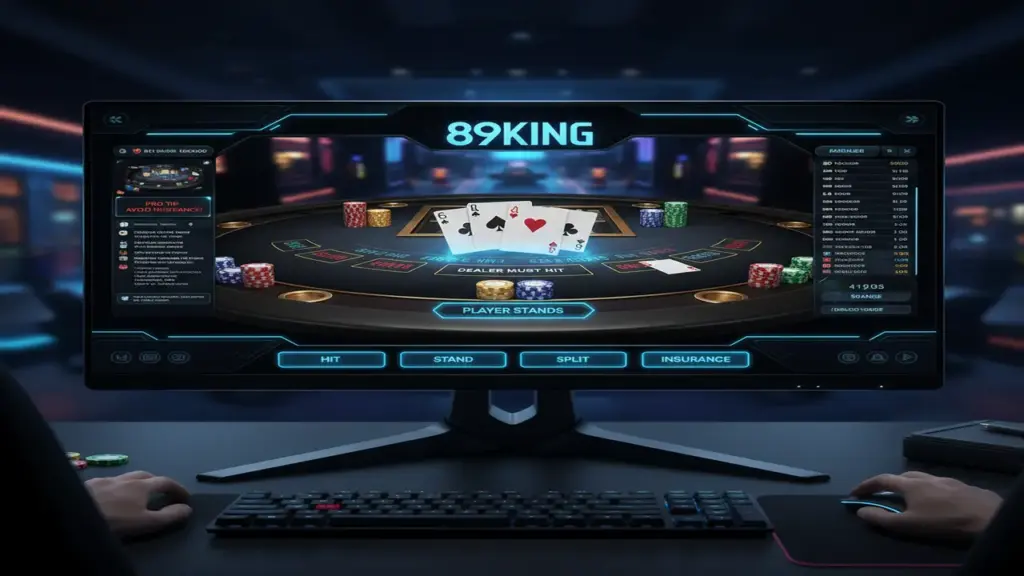 Cách chơi Blackjack 21 điểm 89king
