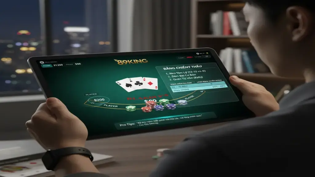 Cách chơi Xì Dách luôn thắng 89king