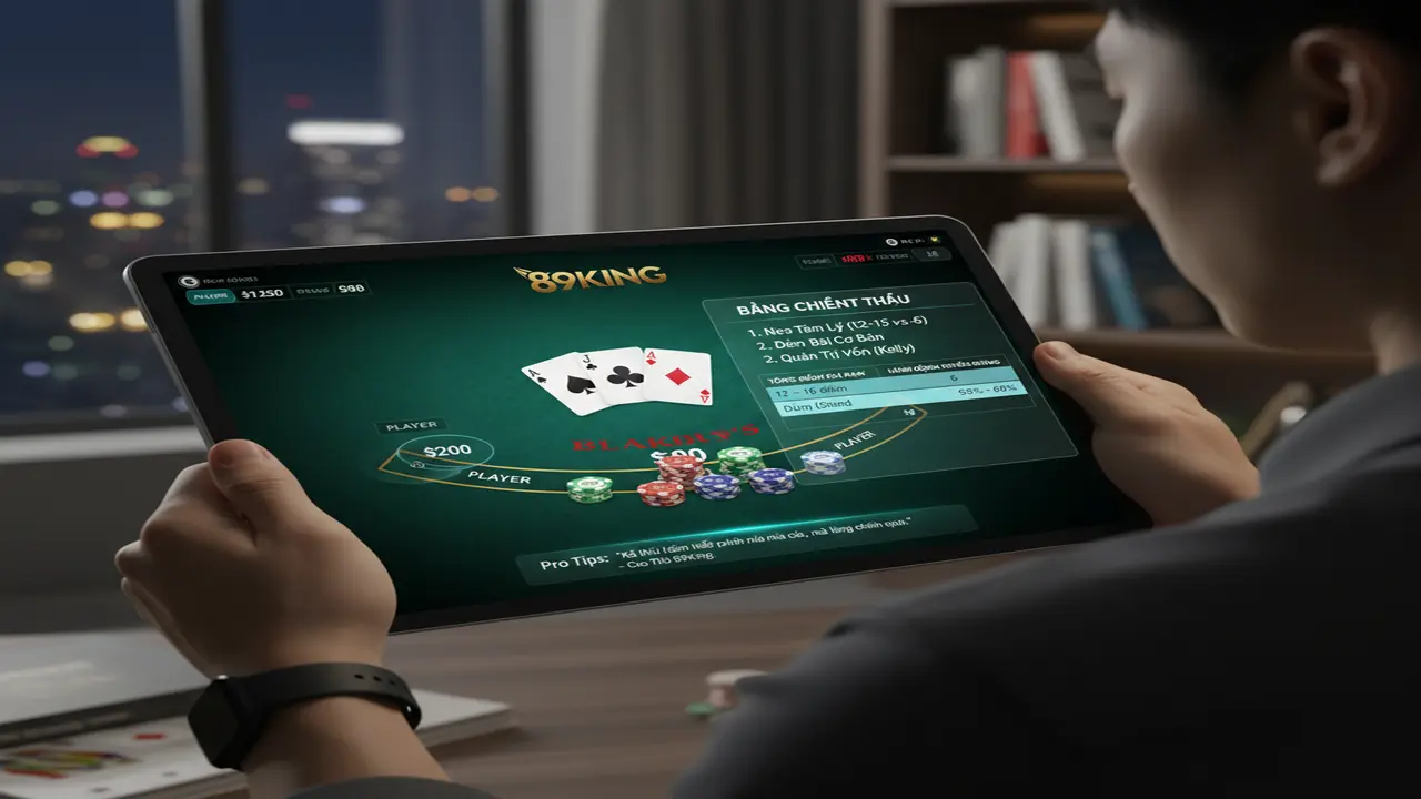 Cách chơi Xì Dách luôn thắng 89king