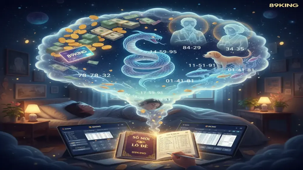 Giải mã giấc mơ lô đề 89king