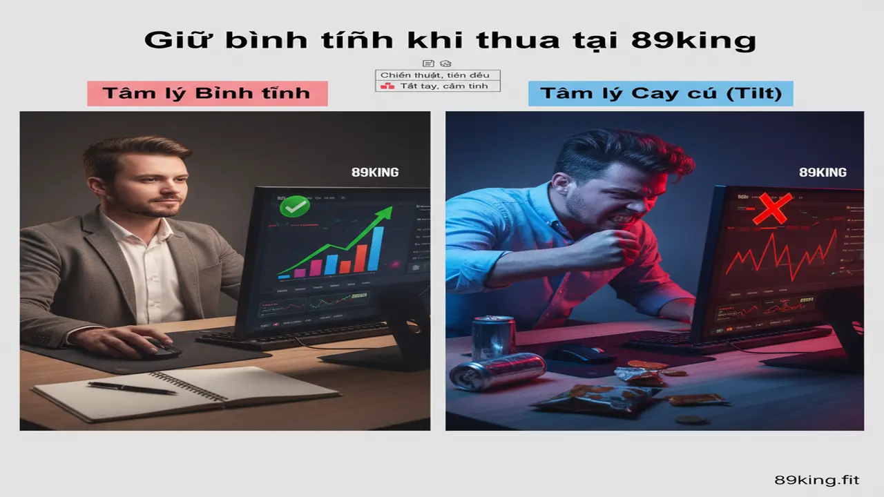 Mẹo giữ bình tĩnh khi thua 89king