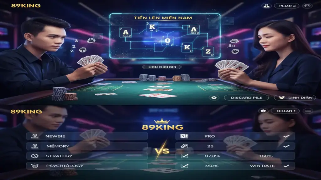 Mẹo nhớ bài Tiến Lên Miền Nam 89king