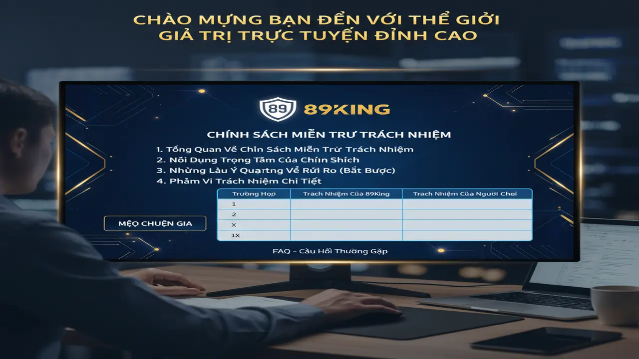 Miễn Trừ Trách Nhiệm 89king