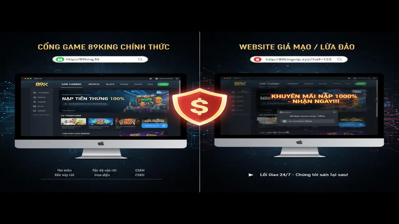 Cách nhận biết nhà cái lừa đảo 89king