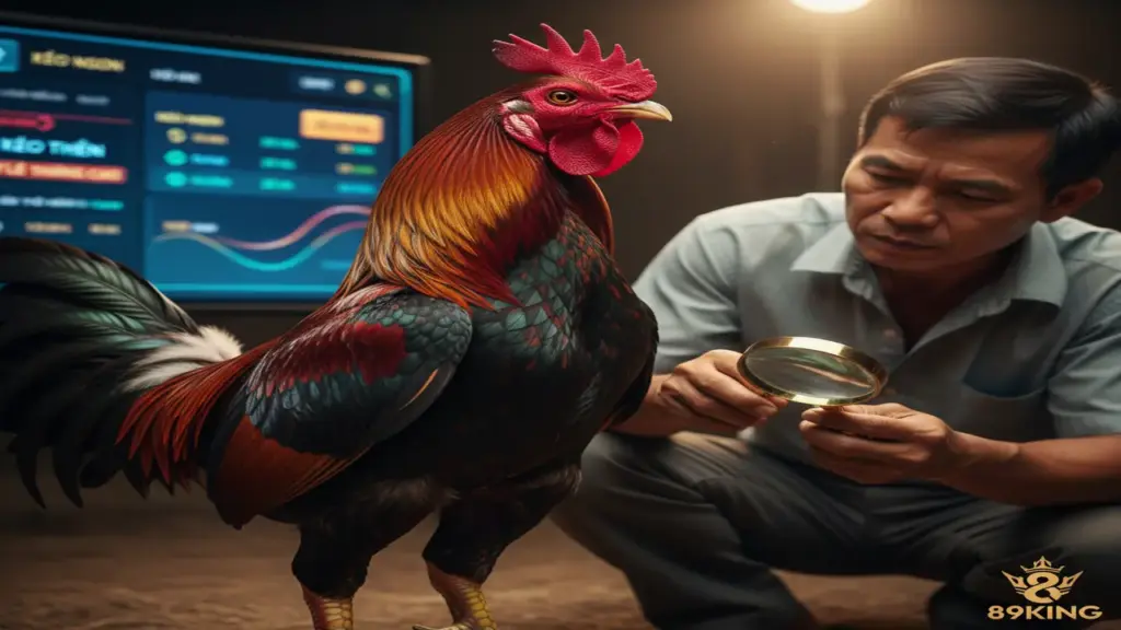Xem tướng gà chọi chiến kê 89king